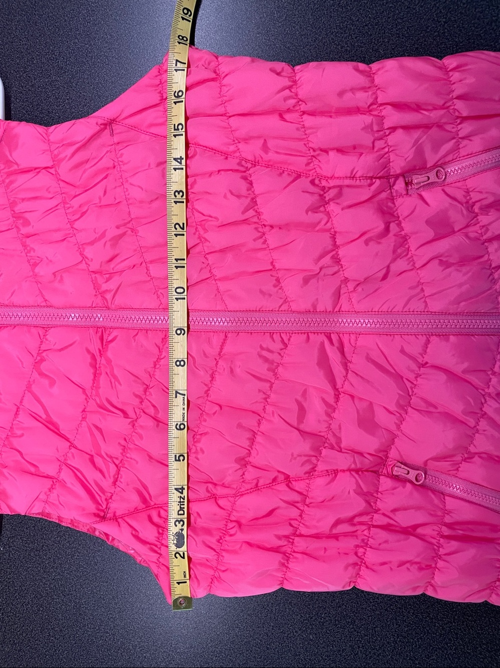 IBKUL Pink Puffer Vest - Picture 5 of 5